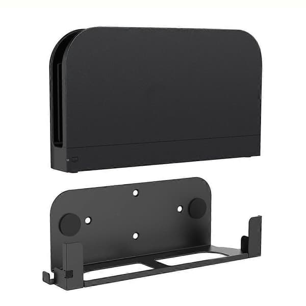För Switch2 Väggfäste - Metallhållare med Kontrollkrok, Robust och Slät Kantdesign Black