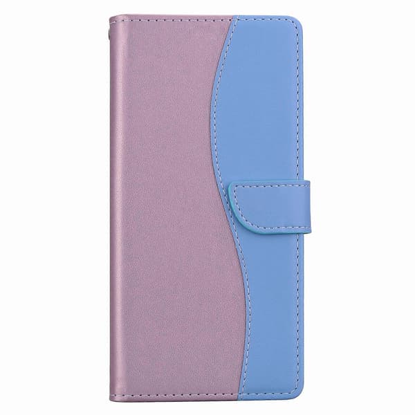 Embossed Two-Tone Leather Phone Case (For Redmi Note 14 Pro 4G / 5G)
