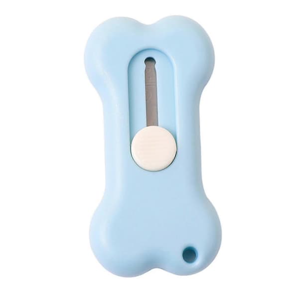 Cartoon Bone Shaped Utility Knife Cute Pocket Knife for Office Use