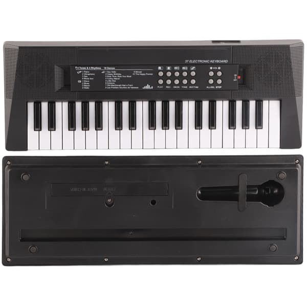 37-Key Electric Keyboard Piano for Kids with Microphone and Recording Function_Super Gift