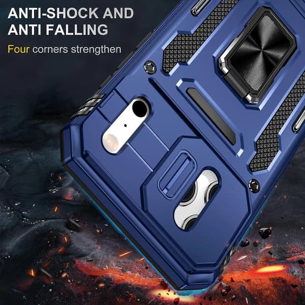 Armor PC + TPU Kamerabeskyttelse Telefondeksel (For iPhone 17 Pro Max)
