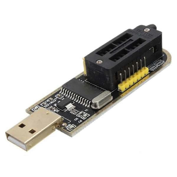 Ch341a 24 25 -sarjan Eeprom Flash Bios USB-ohjelmointimoduuli + Soic8 Sop8 -testipidike Eeprom 93cxx:lle