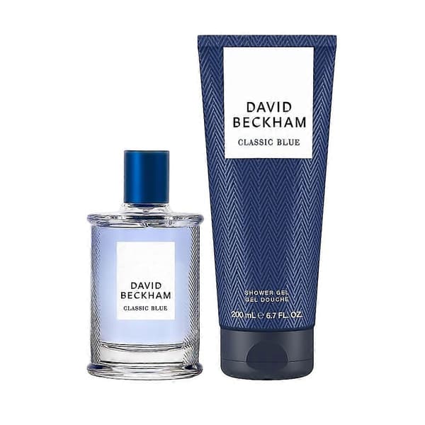 David Beckham Classic Blue Eau de Toilette 50ml & Duschgel 200ml Set