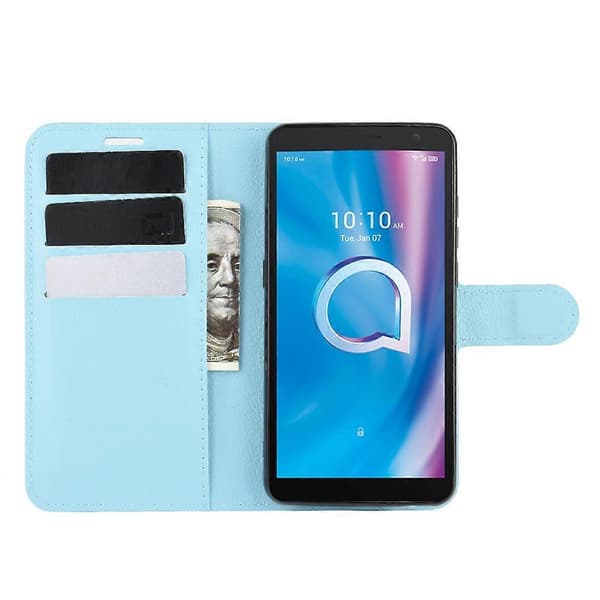 For Alcatel 1B (2020) Litchi Texture Horizontal Flip Protective Case with Holder & Card Slots & Wallet