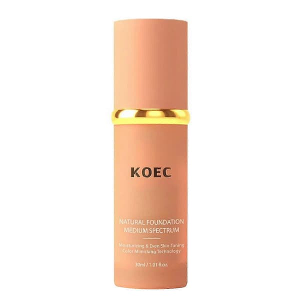 4-in-1 Biomimic Foundation Natural, Medium Spectrum Colour Changing Foundation Full Coverage & Long-Lasting