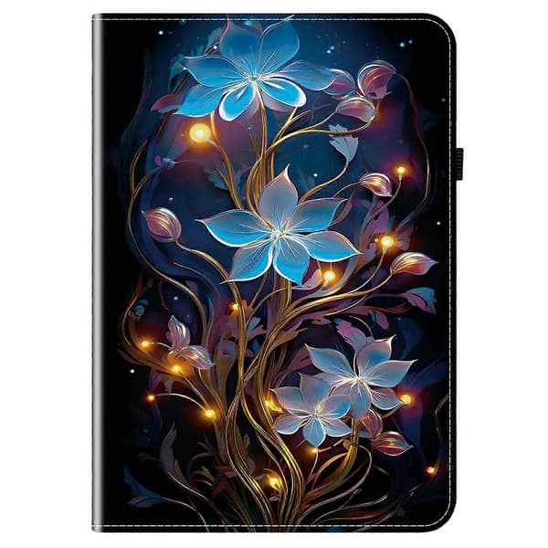 For Lenovo Tab TB311FU Leather Case Pattern Printed Stand Tablet Cover with Card Slots