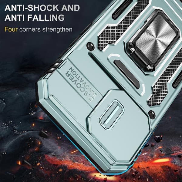 Armor PC + TPU Kamerabeskyttelse Telefoncover (Til iPhone 17)