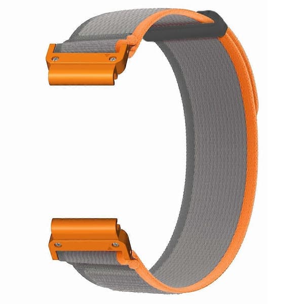 Til Coros Vertix 2/Garmin Fenix 7X/6X/5X 26mm Trail Loop Nylonrem Blød Urrem