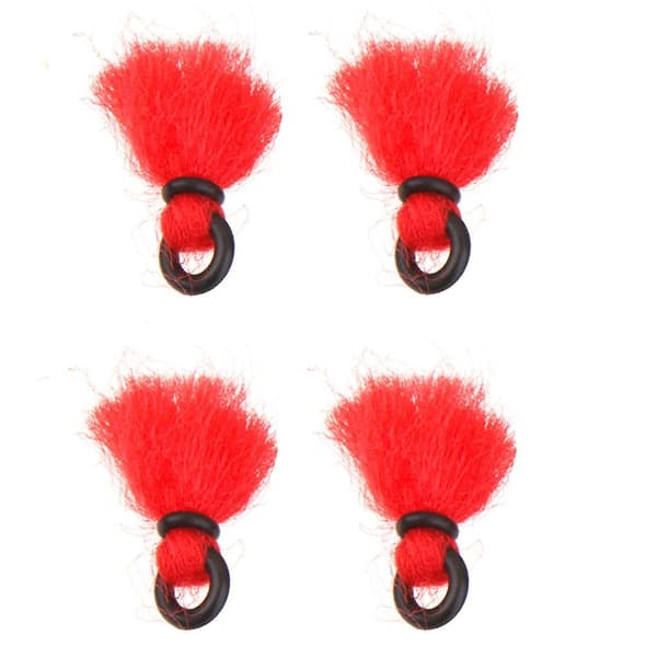 4x4 stk. Float Nylon Strike Indicator Fluefisketilbehør - Rød_Særlige gaver