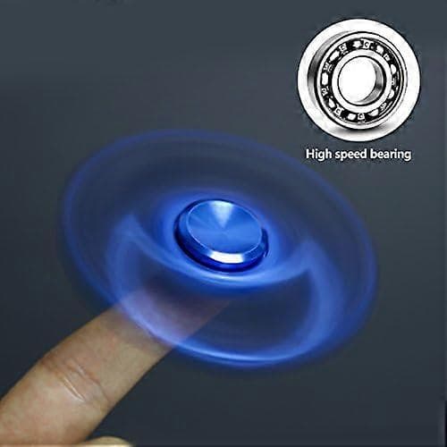 Fidget Spinner Legetøj Ultra Holdbart Rustfrit Stål Leje Høj Hastighed 2-5 Minutters Spin Præcisions Messing Materiale Håndspinner EDC ADHD Fokus Angst Stress