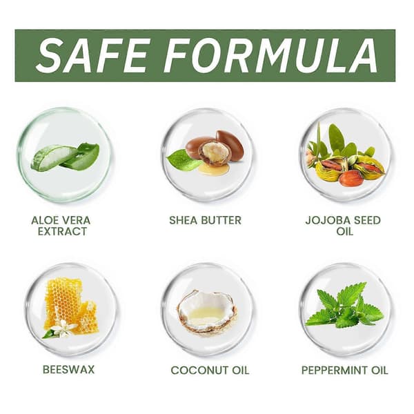 Eelhoe Aloe Vera Læbepomade Reducerer Læbelinjer og Fugter
