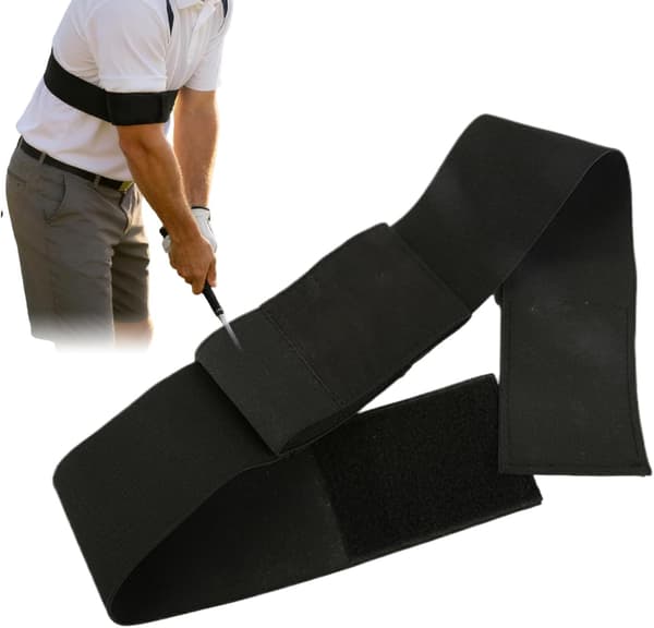 Golf Swing Training Aid, Portable Swing Training Aid, TRS Slider Golf Training Aid