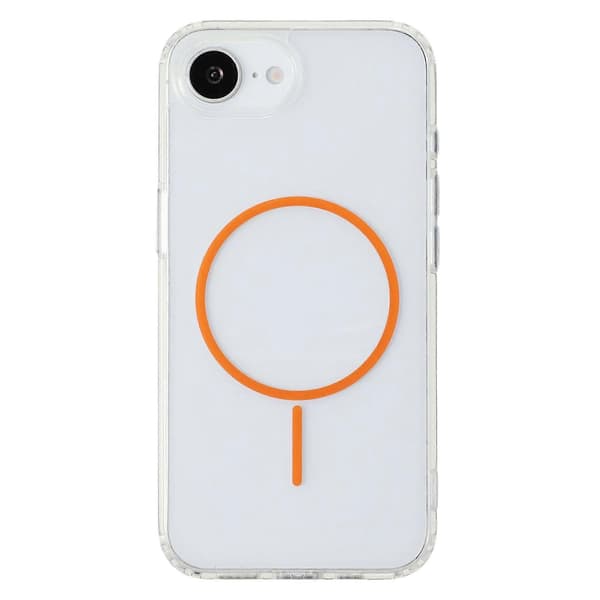 Magnetisk deksel til iPhone 16e Akryl TPU Klart Bakside (Brun)