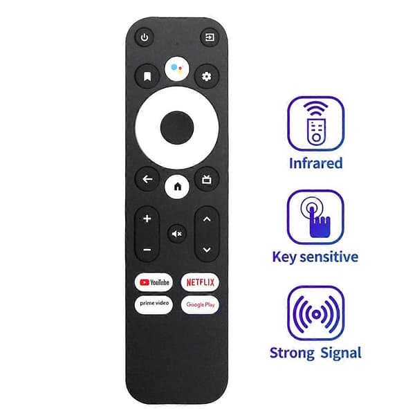 Erstatningsstemmefjernbetjening til / KM2 Plus Android TV Box til KM2, KM2 Plus, KM7 Plus, KD3, KD5_Særlige gaver