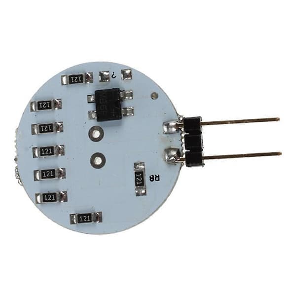 10 stk. speilfrontlys LED G4 12V skiveformet 12V LED G4 Som visas