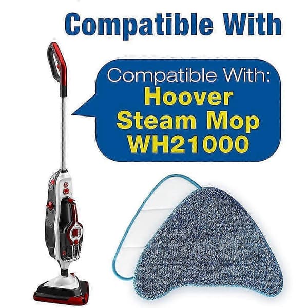 6-pack mikrofiberdynor för Hoover Steam Complete Pet moppbyte_Kvalitetsgåvor