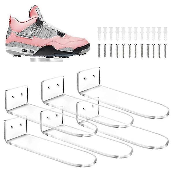 Floating Shoe Rack, Wall Mounted Storage Rack for Sports Shoes