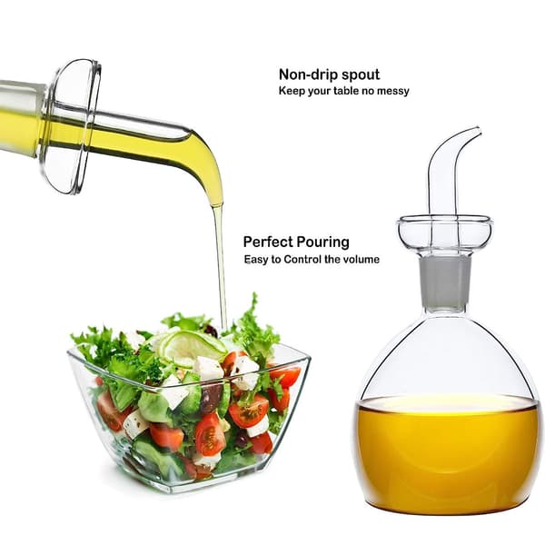 Olivolja Dispenser Oljeflaska Glas Droppar Inte Flaskpip