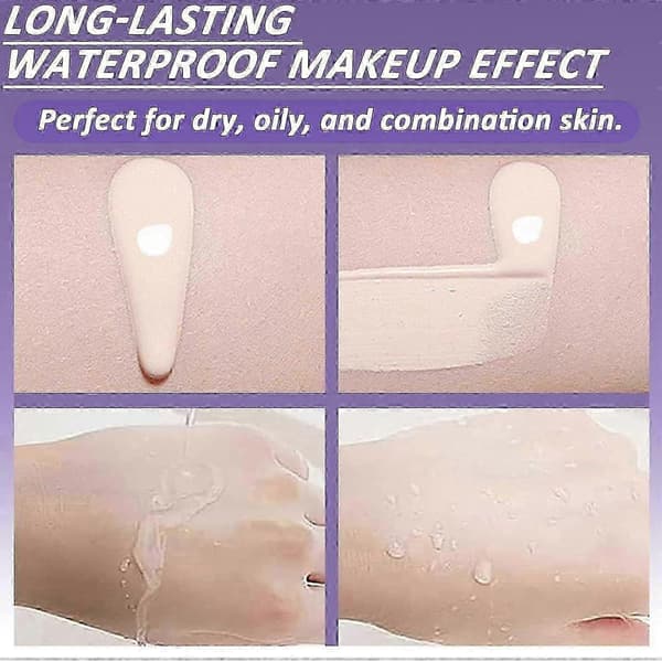 Soft Matte Cream Concealer, Waterproof and Sweatproof Foundation, Full Coverage, Moisturizing Long-Lasting Concealer for Flawless Complexion, 12g