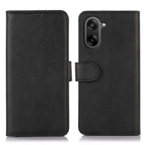 For OnePlus Nord CE5 5G Case Cowhide Texture Leather Wallet Phone Case with Stand