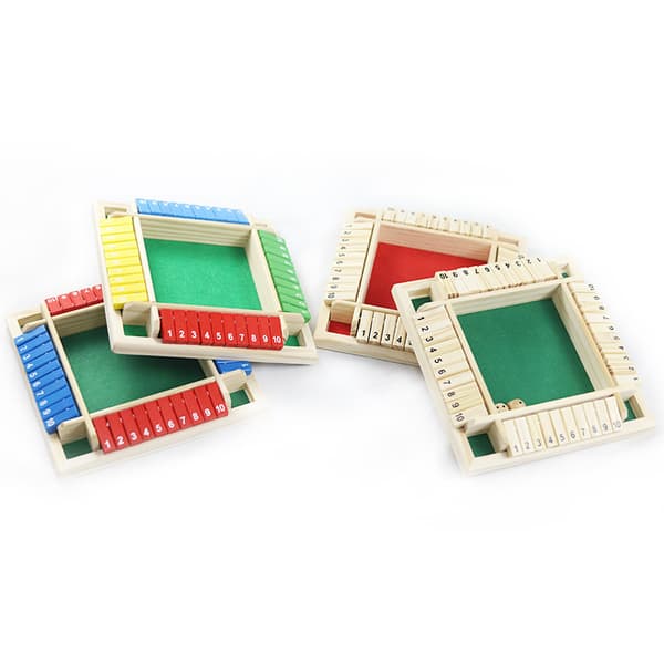 Shut The Box for 4 spillere_Spesiell gave