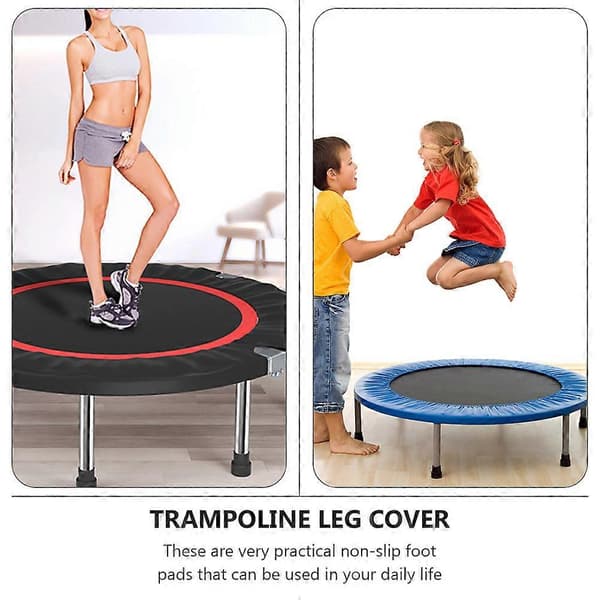 8 stk. udendørs trampolin benkapper trampolintilbehør trampolin benovertræk bord stol ben