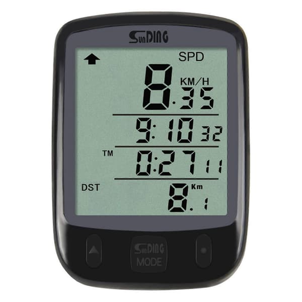 Cykelcomputere Vandtæt Speedometer Cykelcomputer Kilometertæller_Gave