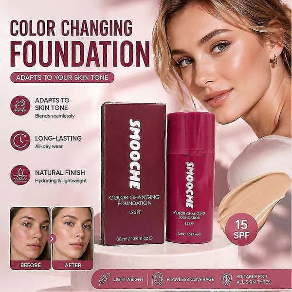 Smooche Color-Changing Liquid Foundation