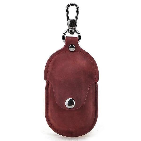 CF1109 Crazy Horse Texture Clamshell Headphone Protective Leather Case with Hook for Galaxy Buds