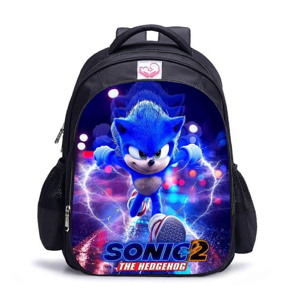 Anime Sonic Tecknad Spel Tecknad Anime Barn Ryggsäck 2 large