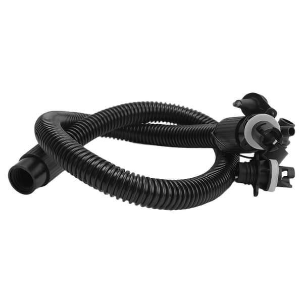Paddelbräda Pumpadapter Set 1 Pumpslang 6 Luftmunstycken Paddelbräda Tillbehör för Uppblåsbara Båtar Flottar Kajaker Flytleksaker Black