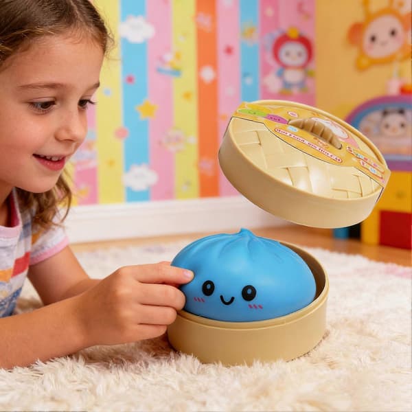 4/6 st ångad bulle Fidget Toy – för dekompression – med söt D