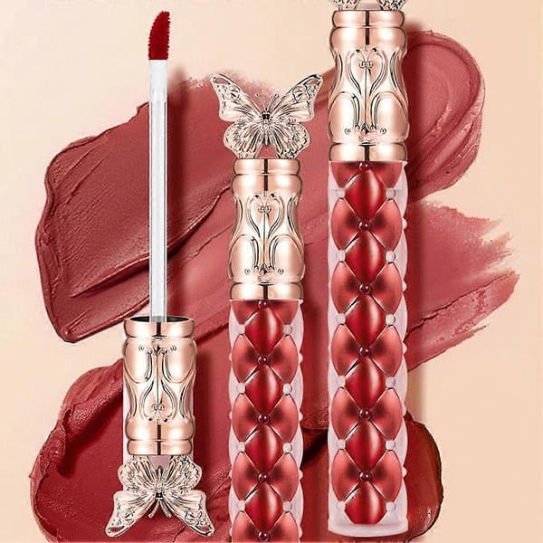 4 Colors Lip Gloss Cosmetic Liquid Lipstick Long-lasting Moisturizing Moisturizer