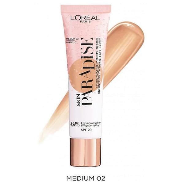L'Oreal Skin Paradise Farget Vannfuktighetskrem