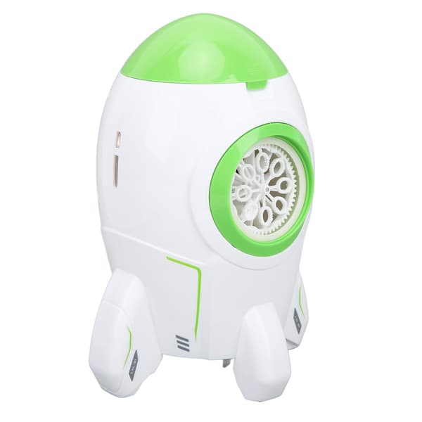 V18 Electric Bubble Machine Toy Automatic Bubble Blower Rechargeable Bubble Maker with Light for Toddlers Kids_Super Gift