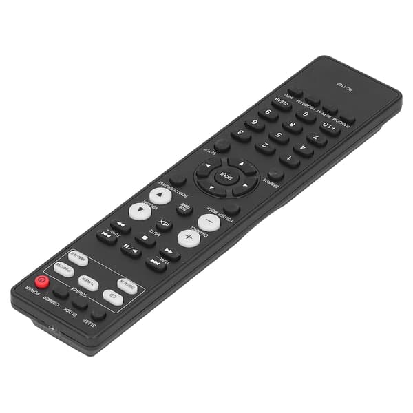 RC-1162 Universal TV Remote Control with Large Buttons, Replacement, Compact ABS Black Gift
