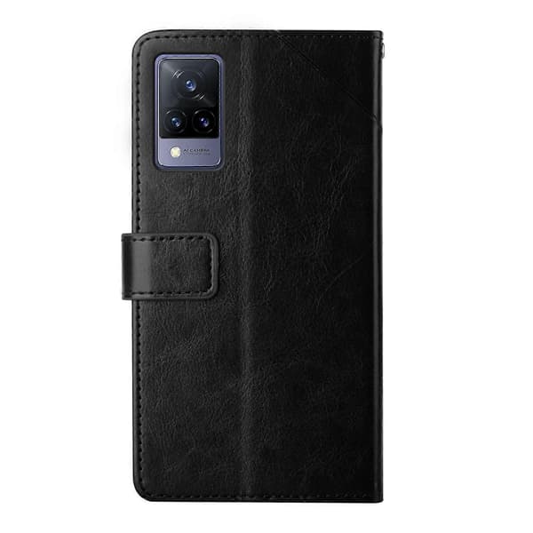 For vivo V21 5G Y Stitching Horizontal Flip Leather Phone Case