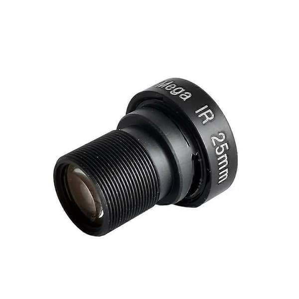 HD 5MP M12 Lång CCTV-kameralins 35mm 5 Megapixel Lins för AHD Analog IP Säkerhetskamera Svart