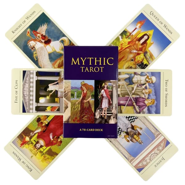Mythic Tarot Kort Sæt Spådom Engelsk Version Udgave Oracle Bord Spil Til Fest TT365