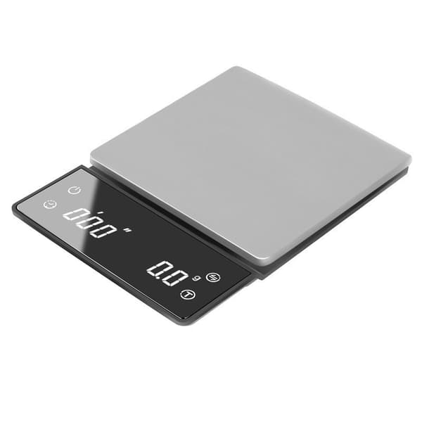 Digital Coffee Scale Coffee Scale with Timer Mini Coffee Scale 3KG/0.1g Accuracy with Large Display Rechargeable Scale for Pour-Over Coffee