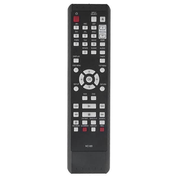 Fjernkontroll for FUNAI DVD VCR NC180UH ZV427FX4 ZV427FX4A opptaker