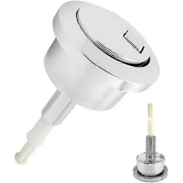 Geberit 280 Dobbelspyleknapp - ABS Forkrommet (274.006) - 1 kg (DPD)