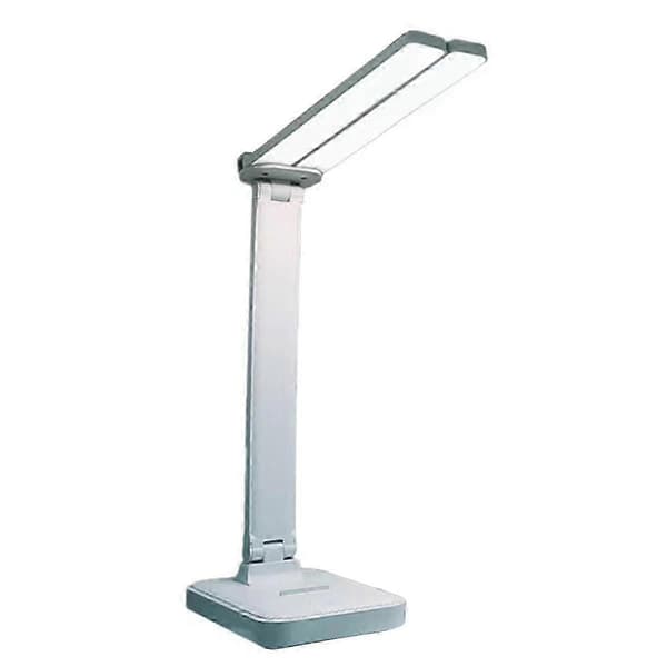 Dæmpbar Touch LED Skrivebordslampe med USB Genopladelig Øjenbeskyttelse, Foldbart Design - Blå