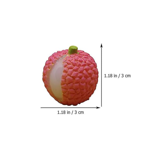 8 stk. simuleret litchi-pynt_Særlige gaver