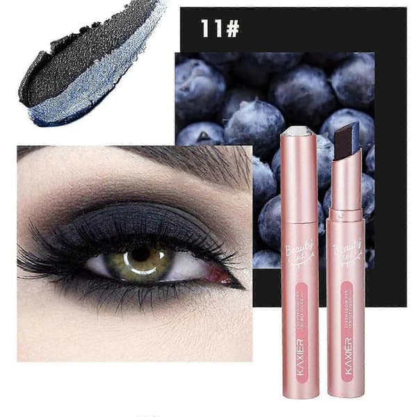 Two-in-one cream eyeshadow stick, two-tone eyeshadow stick, colored eyeshadow pen Flye253805（K）