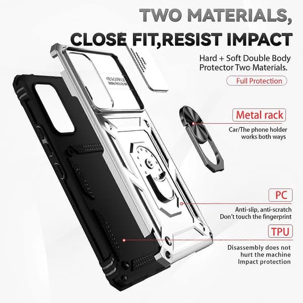 For Samsung Galaxy A53 5G Sliding Camshield Holder Phone Case