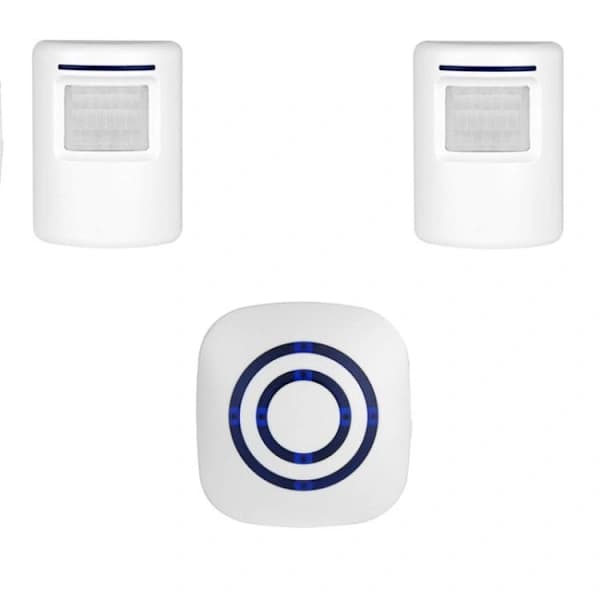 Passage alarm, store bell, wireless alarm system with motion detector