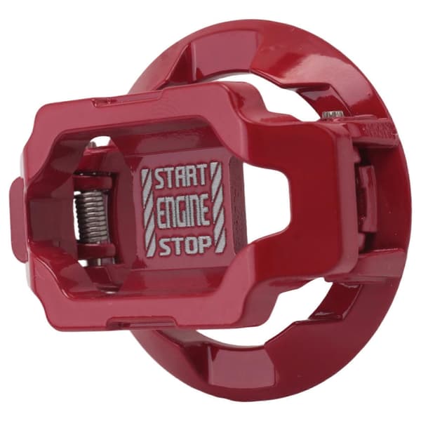 Bil Start Stopp Knapp Dekor Bilmotor Tryck Start Strömbrytare Knappskydd Red