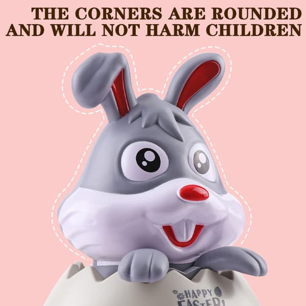 Easter Egg Decoration Kit with Rabbit Shape, Easy-to-Use Egg Drawing Tool for Kids, Boys, Girls