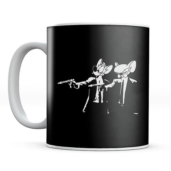 Pinky And The Brain Pulp Fiction Mugg_Kvalitetsgåvor